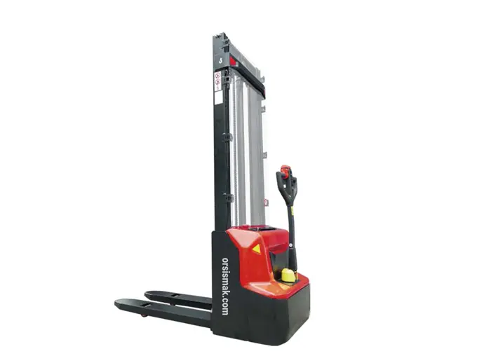 Orsismak EL10 1 Ton Tam Akülü İstif Makinası — Dublex 3.500